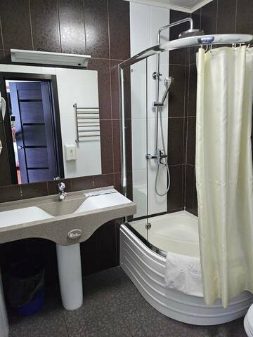 Фото номера Двухместный номер с 1 кроватью или 2 отдельными кроватями Гостиница Итиль г. Переволоки 5